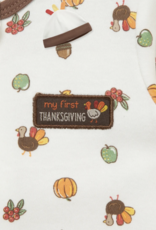 Little Me LMF26 Turkey Footie/Hat
