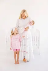 TBBC Cassidy Crewneck Pink Gingham Big Sister