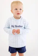 TBBC Cassidy Crewneck Blu Gingham Big Brother