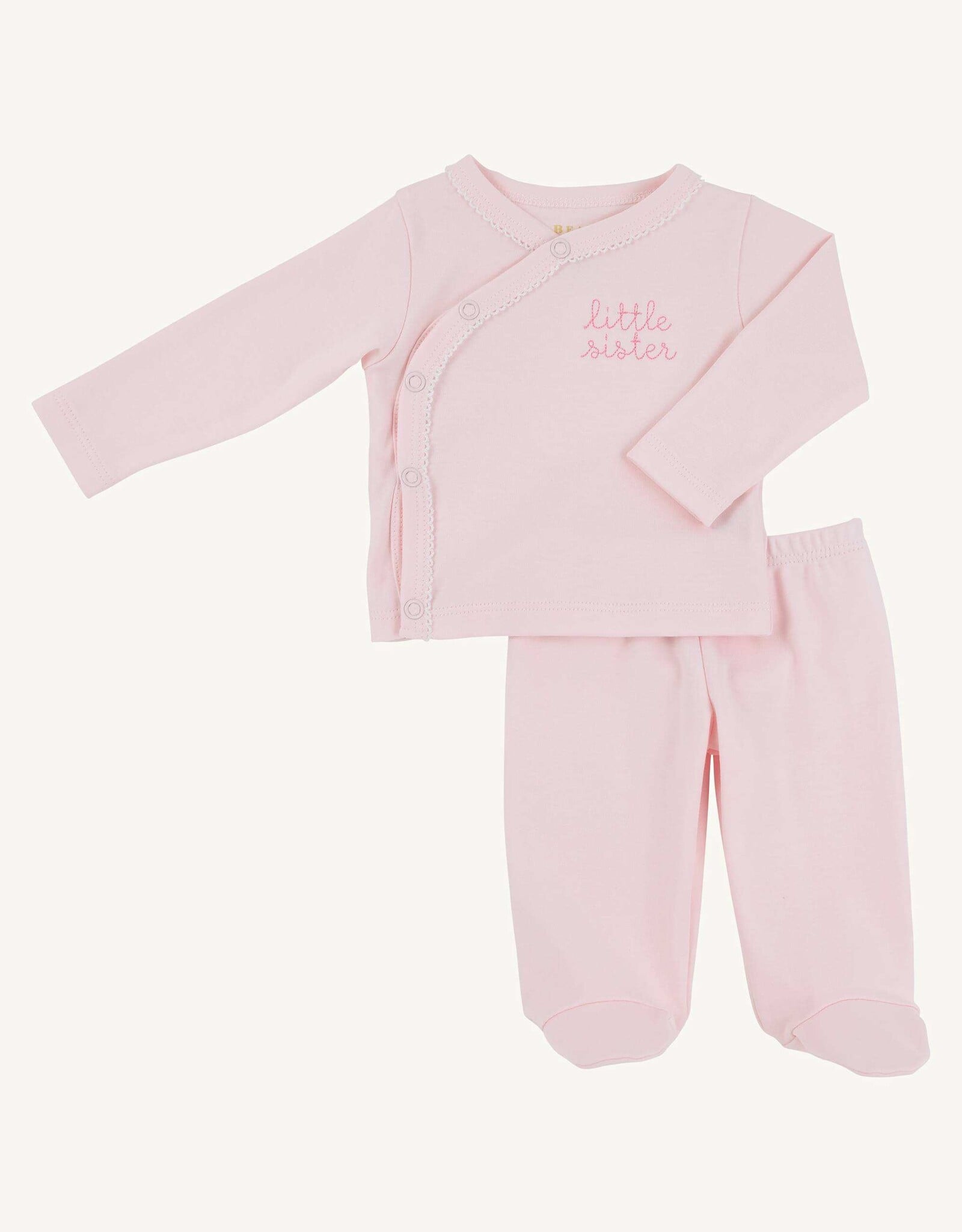 TBBC Cameron Cross Front Set Palm Beach Pink Little Sister