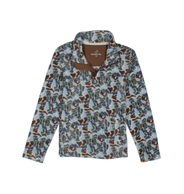 Properly Tied Sportsman Microfleece Pullover Terra Camo