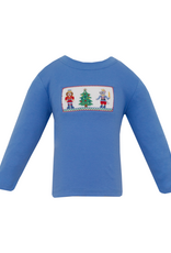 Anavini 326PL Nutcracker Smocked Shirt