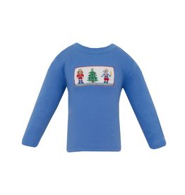 Anavini Nutcracker Smocked Shirt