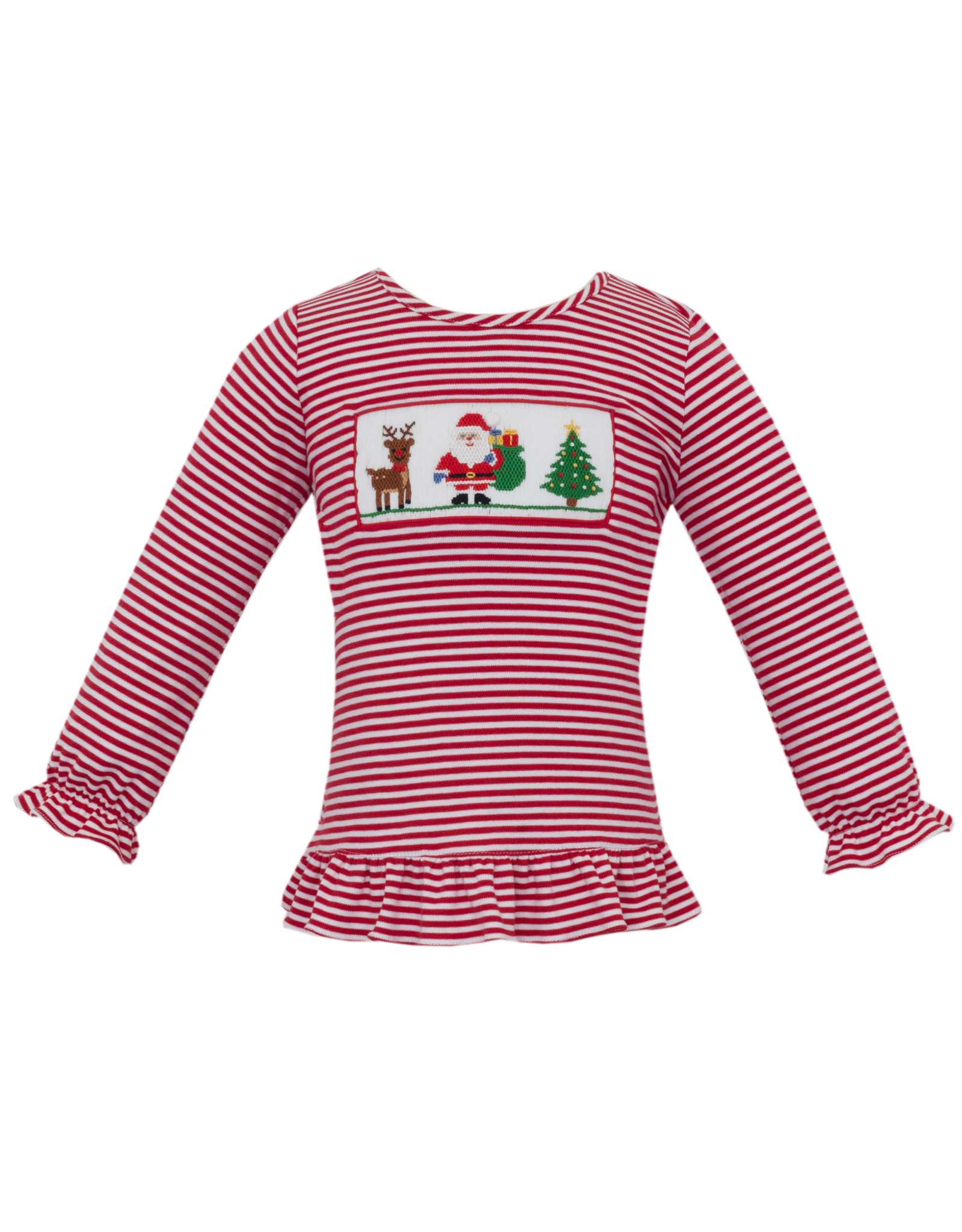 Anavini 520QL Santa Smocked Shirt