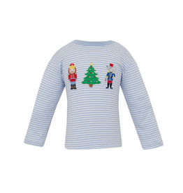 Claire and Charlie Nutcracker Applique Shirt