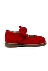 Shu Shop Allegra Mini 623 Red Suede