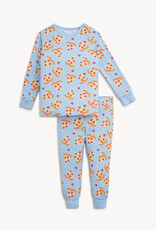 Magnetic Me MM Modal 2 Pc PJ Set Pizza My Heart BLUE