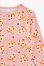 Magnetic Me MM Modal 2 Pc PJ Set Pizza My Heart PINK