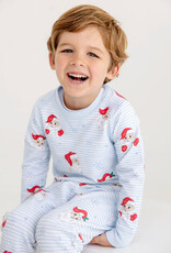 TBBC Cassidy Crewneck Dear Santa Buckhead Blue Stripe