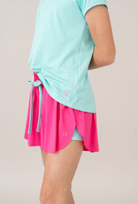Set Athleisure Bridget Basic Tee Totally Turquoise
