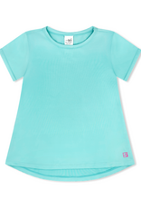 Set Athleisure Bridget Basic Tee Totally Turquoise