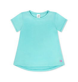 Set Athleisure Bridget Basic Tee Totally Turquoise