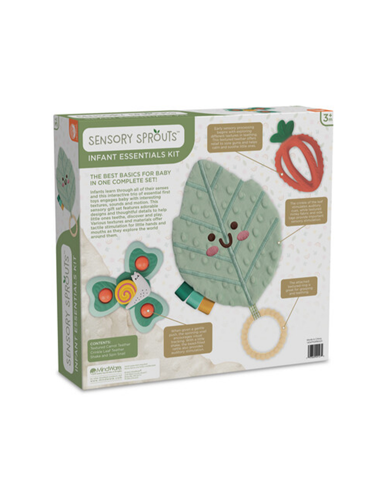 MindWare & Peaceable Kingdom Sensory Sprouts: Infant Essentials Kit