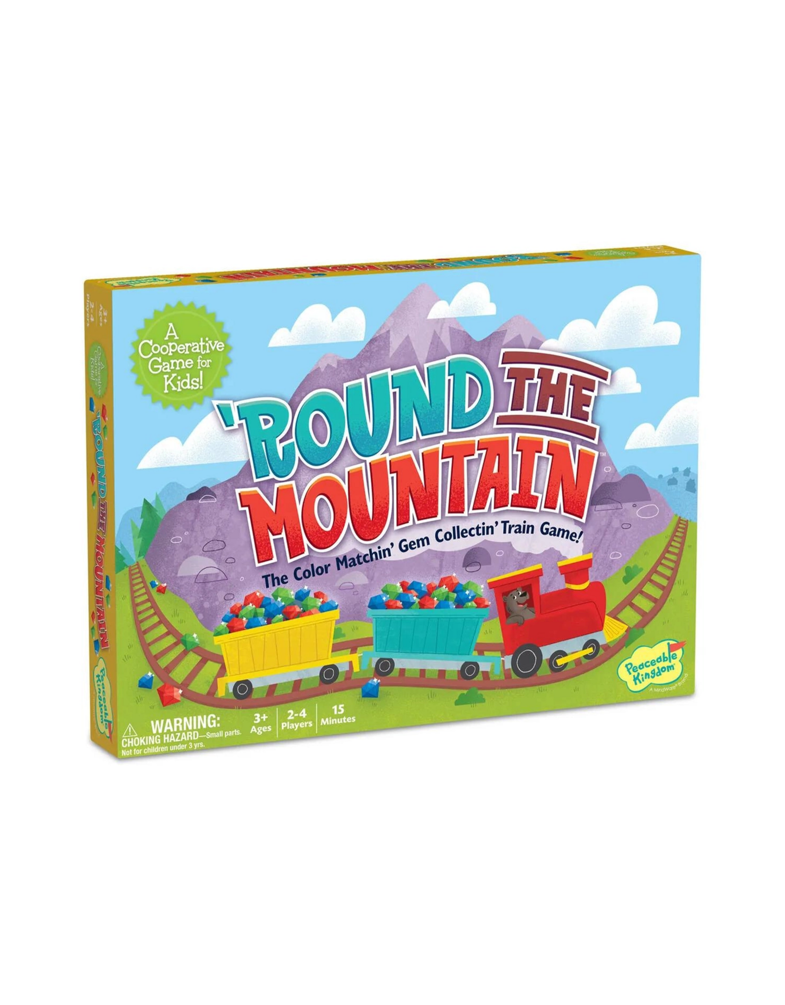 MindWare & Peaceable Kingdom Round the Mountain Board Game