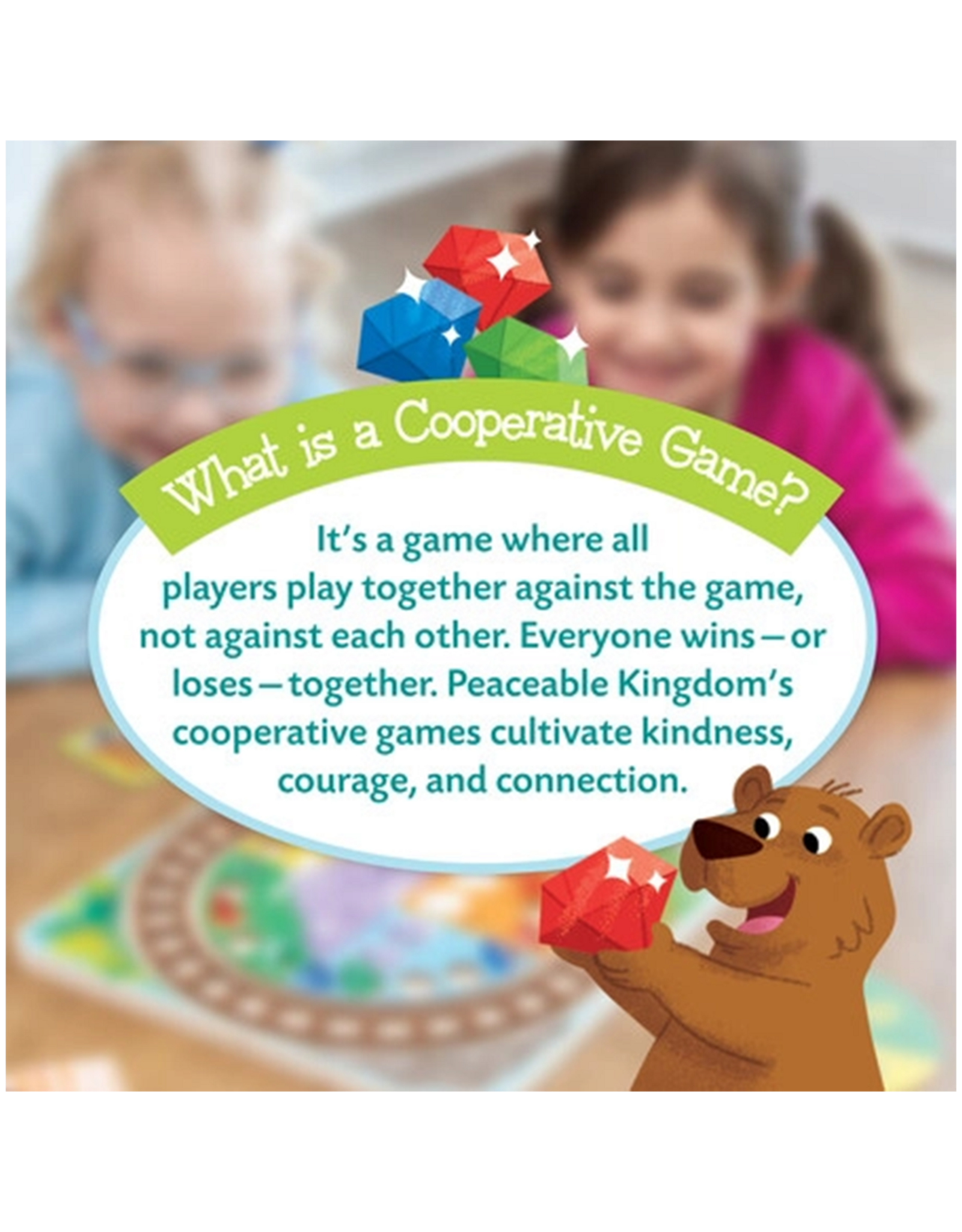 MindWare & Peaceable Kingdom Round the Mountain Board Game