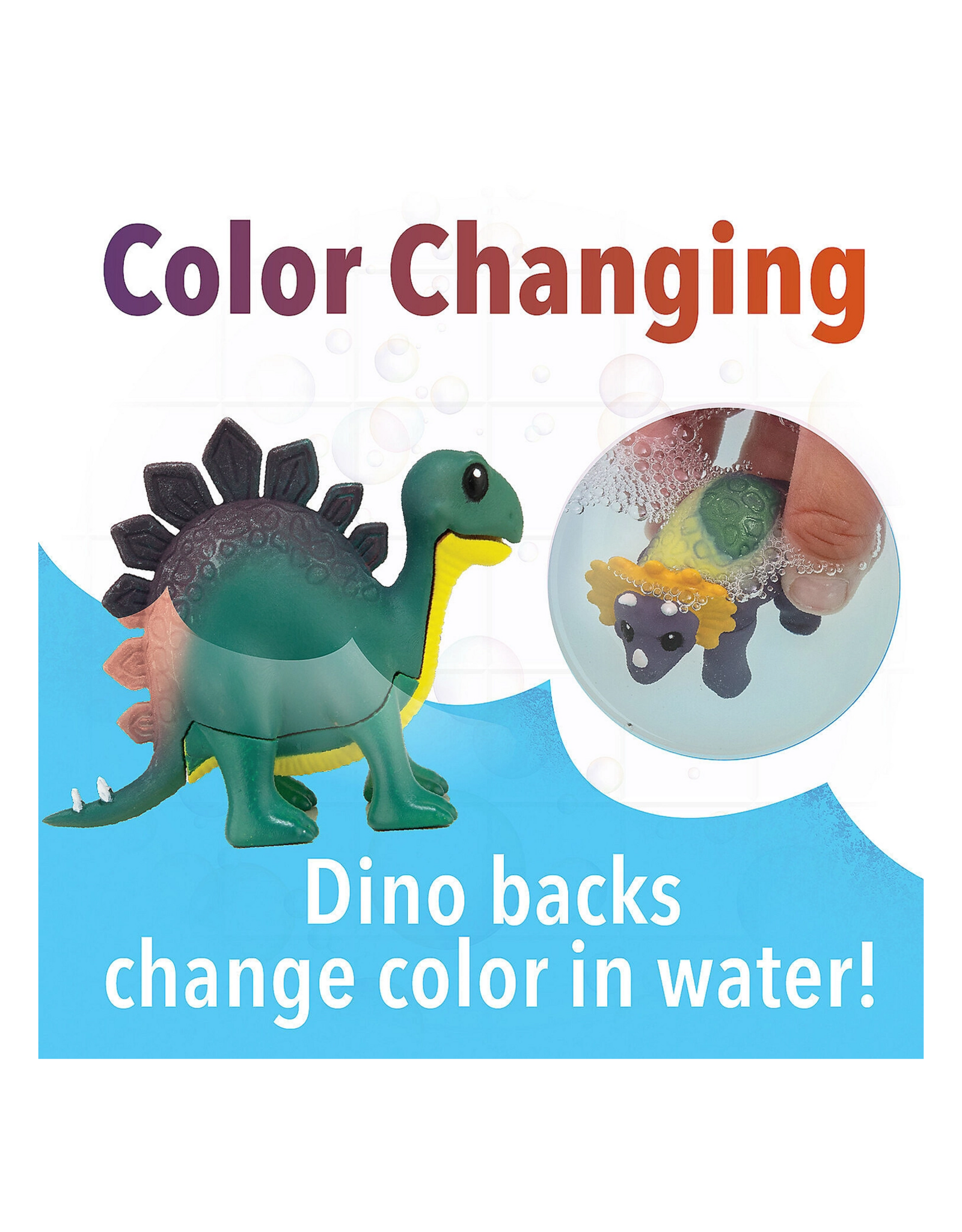 MindWare & Peaceable Kingdom Color Splash Water Park-Dinosaurs
