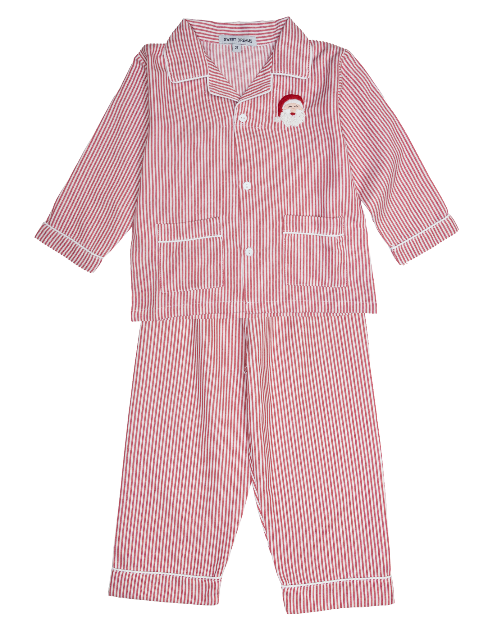 Sweet Dreams PJ279 Santa Embroidered PJ