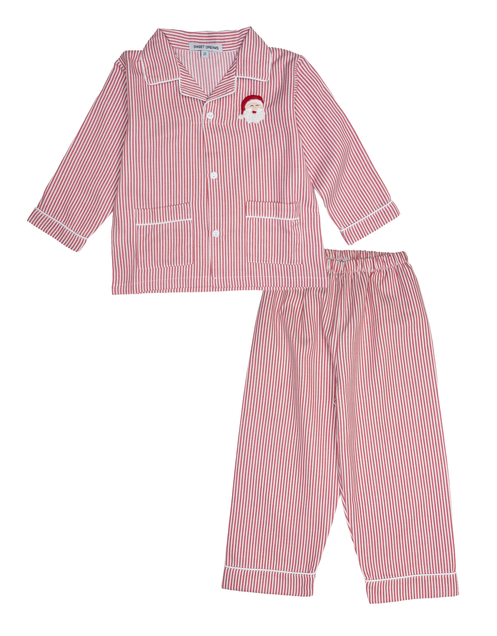 Sweet Dreams PJ279 Santa Embroidered PJ