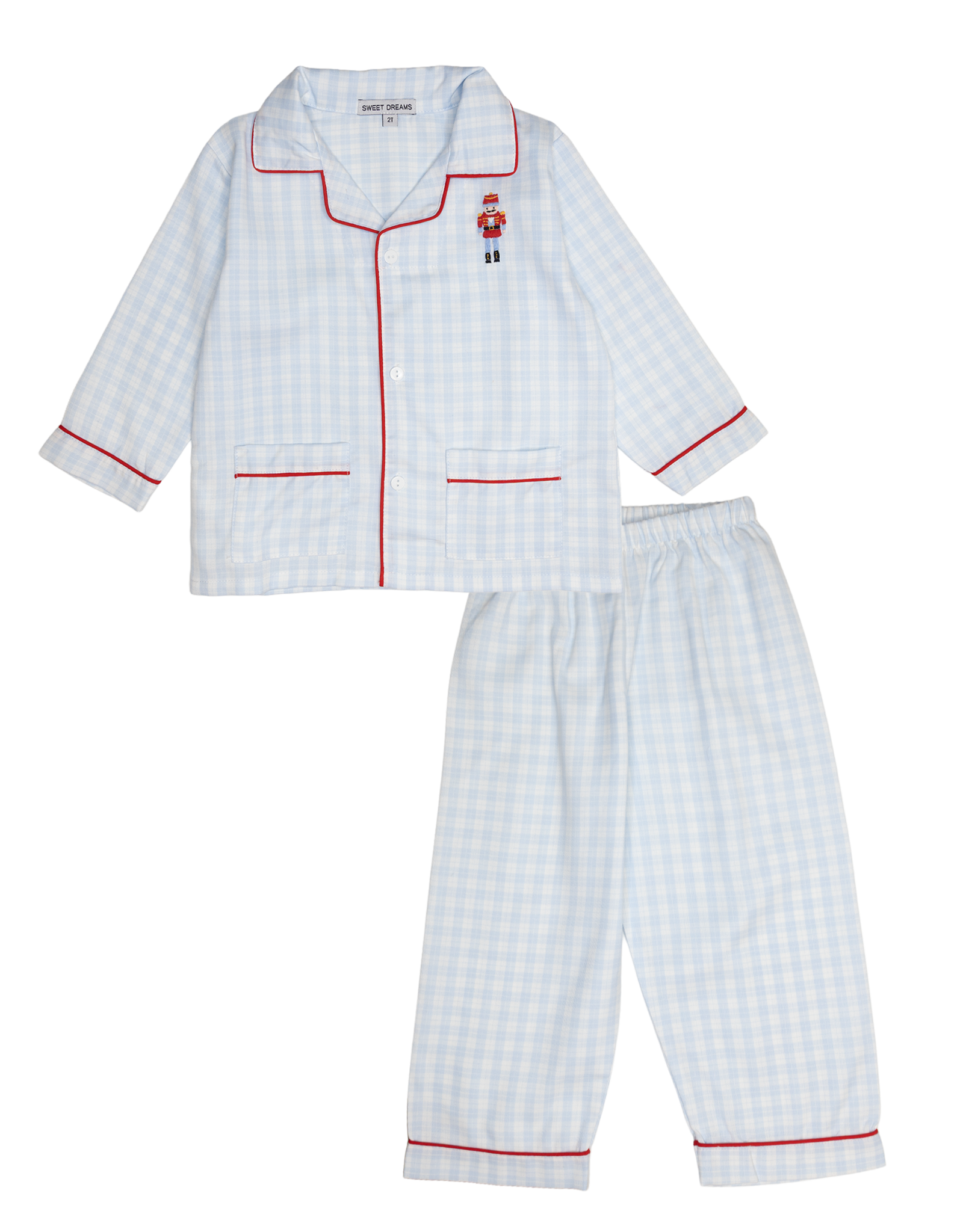 Sweet Dreams PJ282 Nutcracker Embroidered PJ