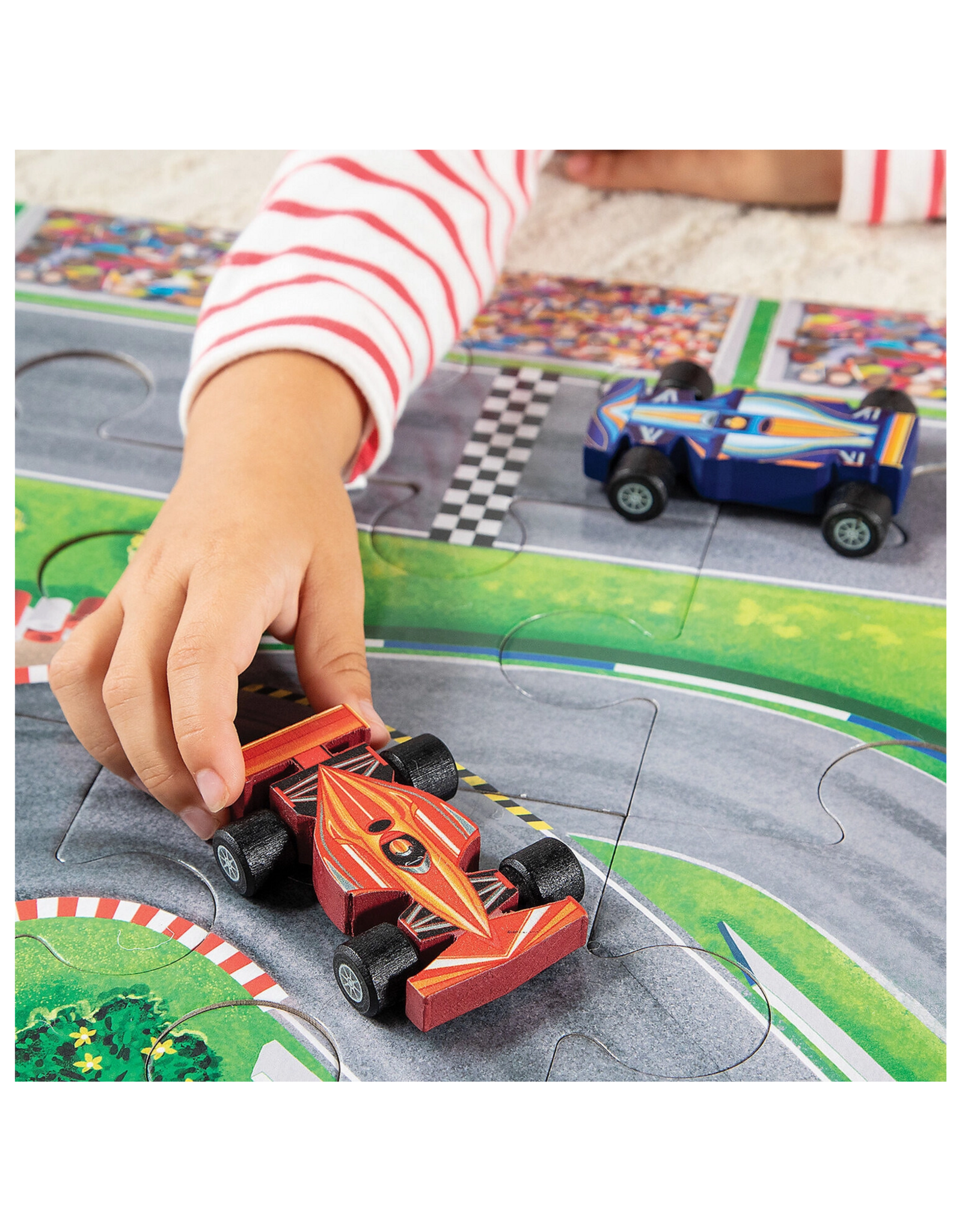 MindWare & Peaceable Kingdom Puzzle and Play: Race Day