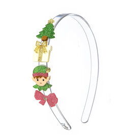 Lilies & Roses Headband Elf Present Tree