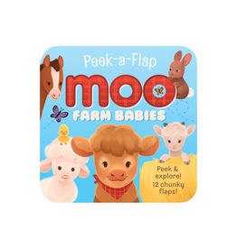 Cottage Door Press MOO Farm Babies Peek A Flap Board book