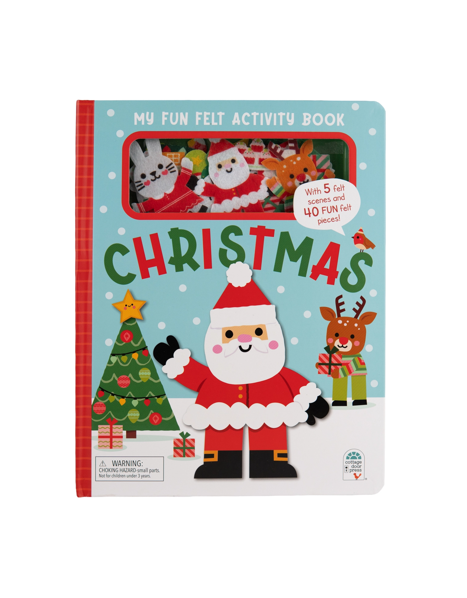 Cottage Door Press My Fun Felt Activity Book Christmas