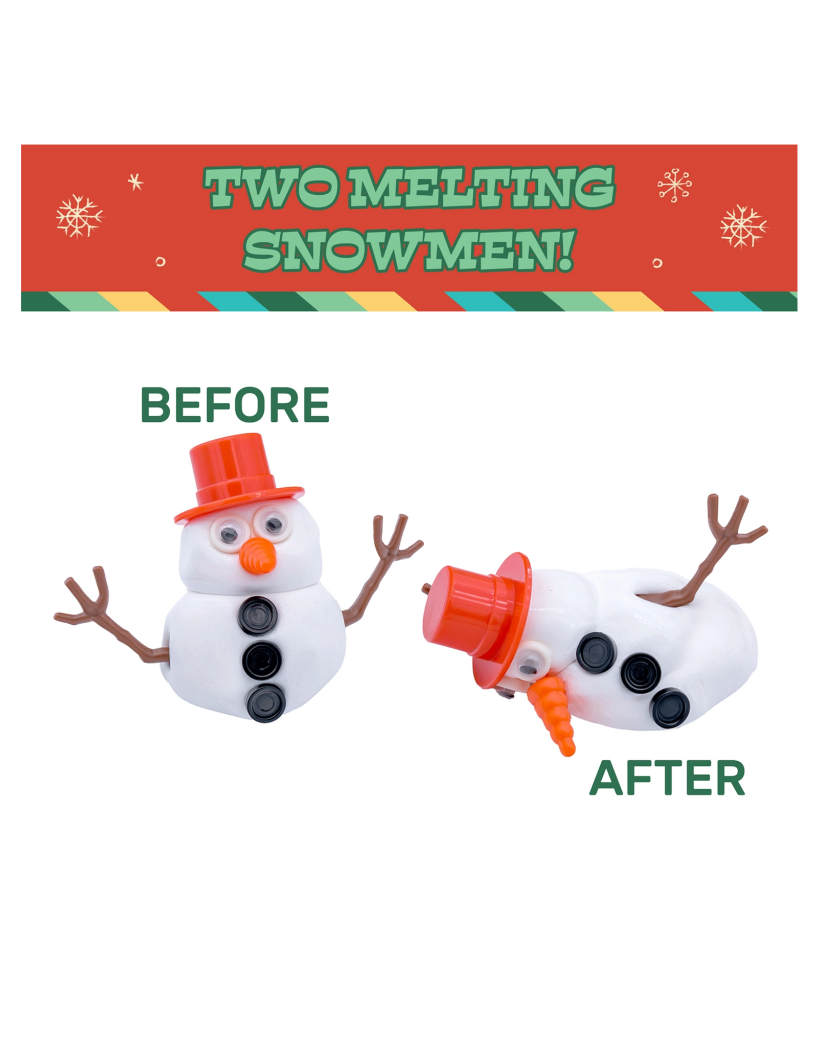 Toysmith Melting Snowman Putty Kit