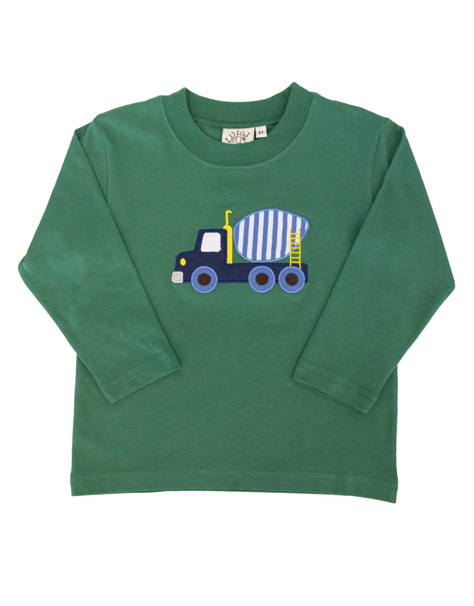 Luigi F26 LS Shirt Green Cement Truck