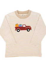 Luigi F26 LS Shirt Sand Stripe Pumpkin Truck