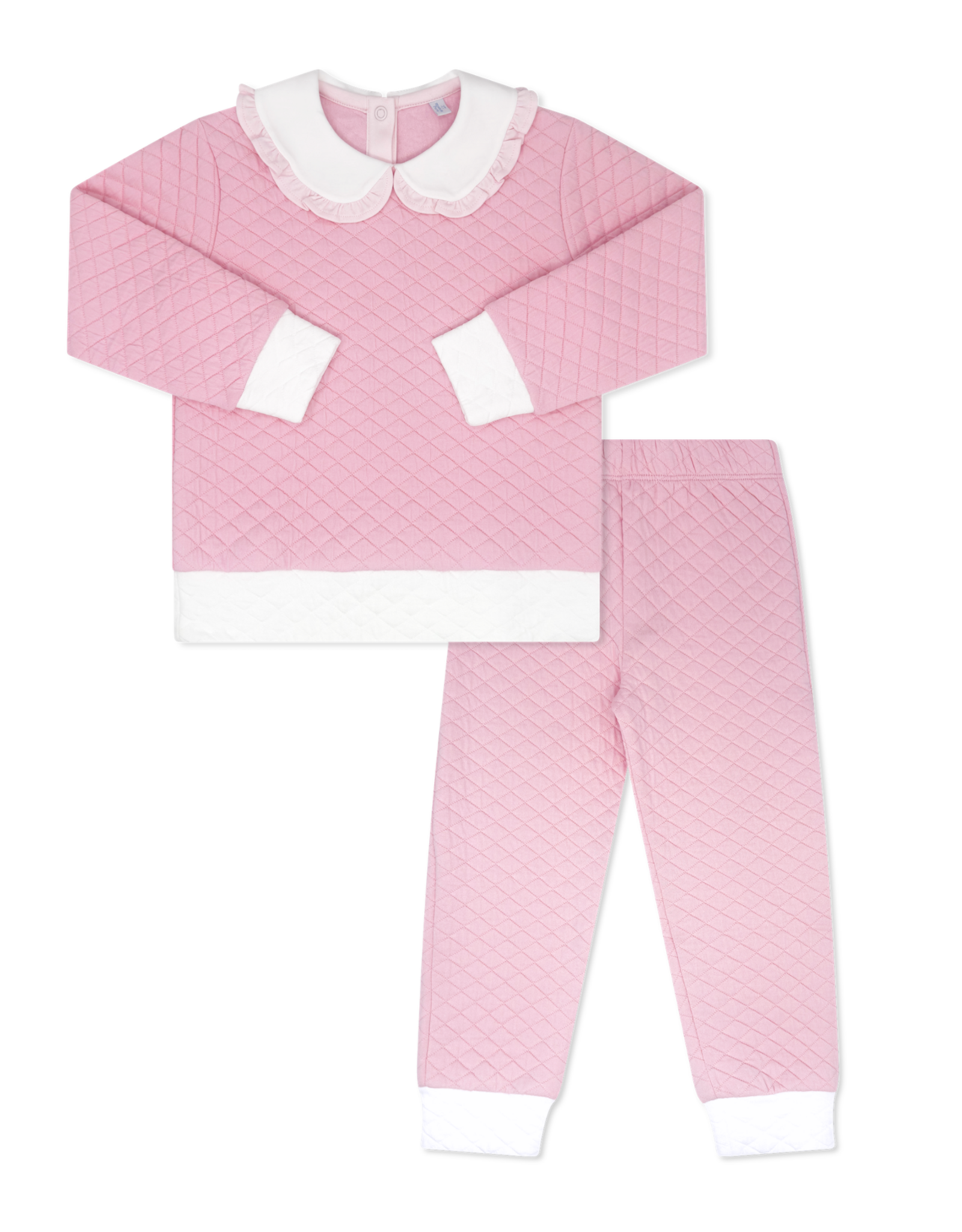 Lullaby Set Cooper Quilted Playsuit Petal Pink