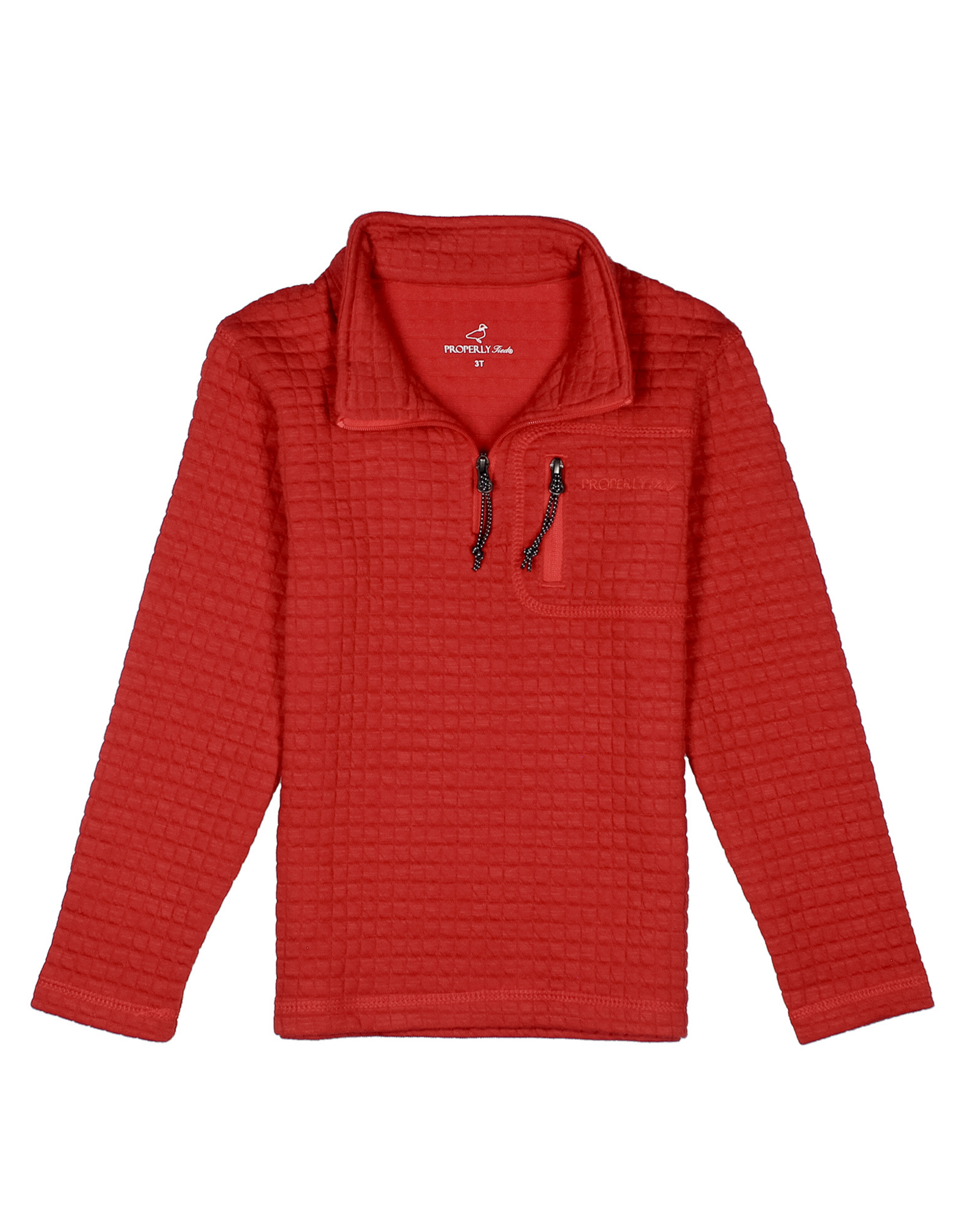 Properly Tied PT26 Delta Pullover True Red