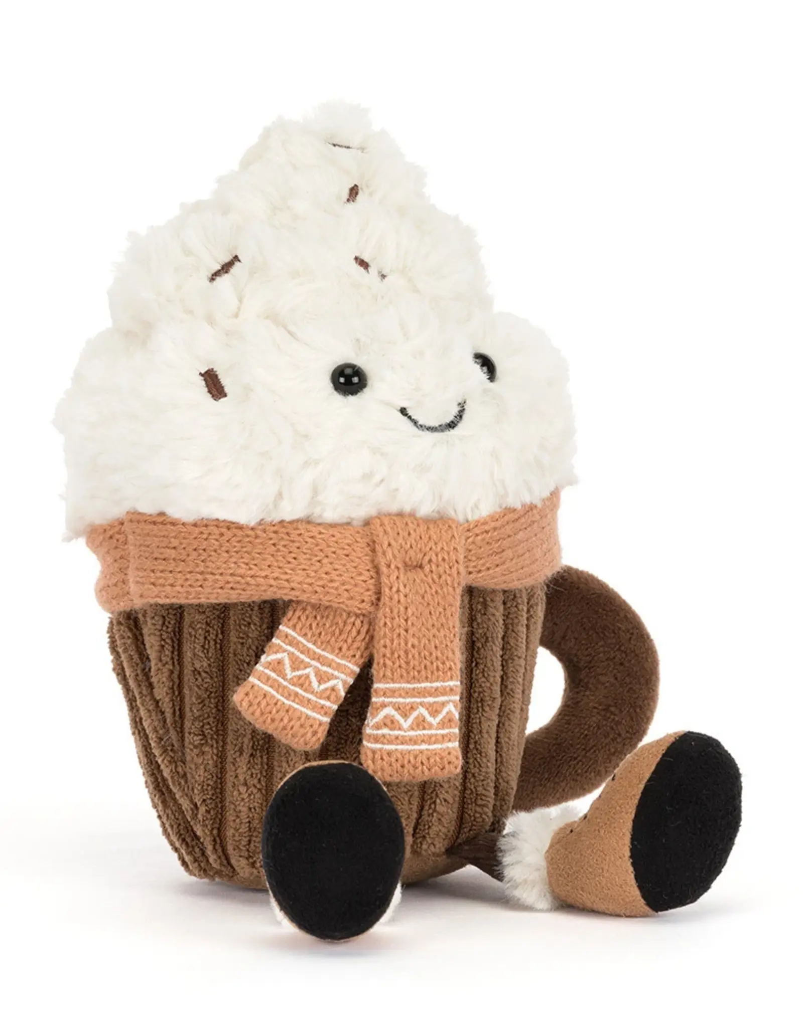 Jellycat Amuseables Scarffles Hot Chocolate