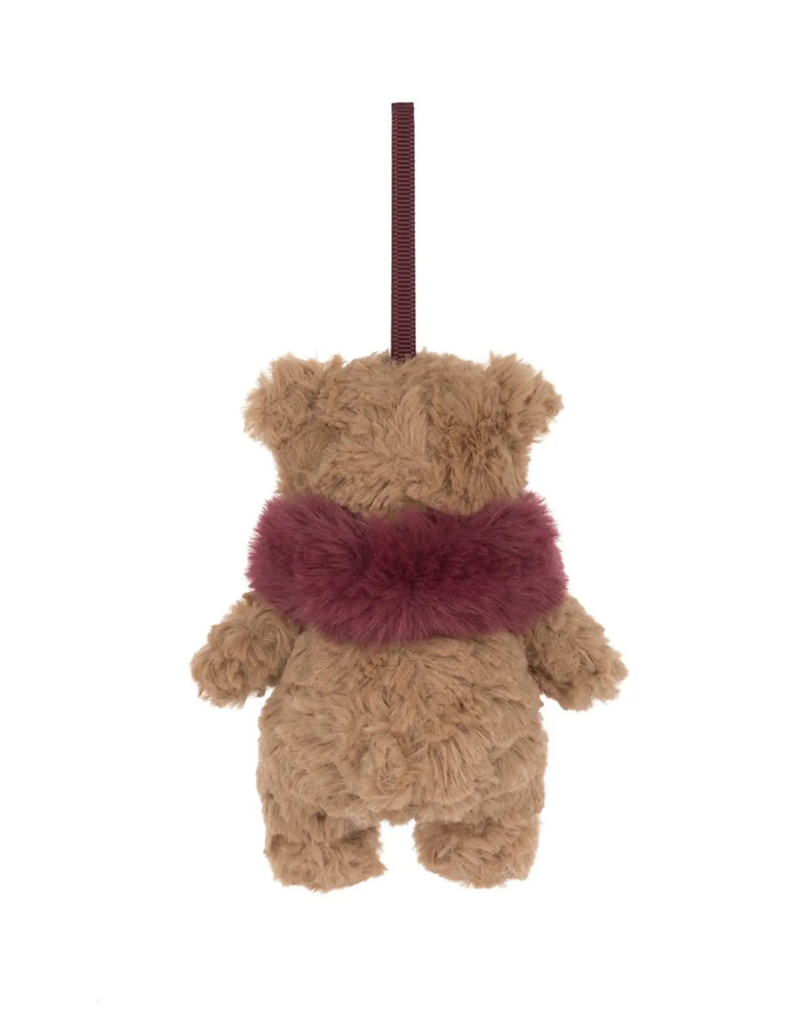 Jellycat Bartholomew Bear Winter Warmer Decoration