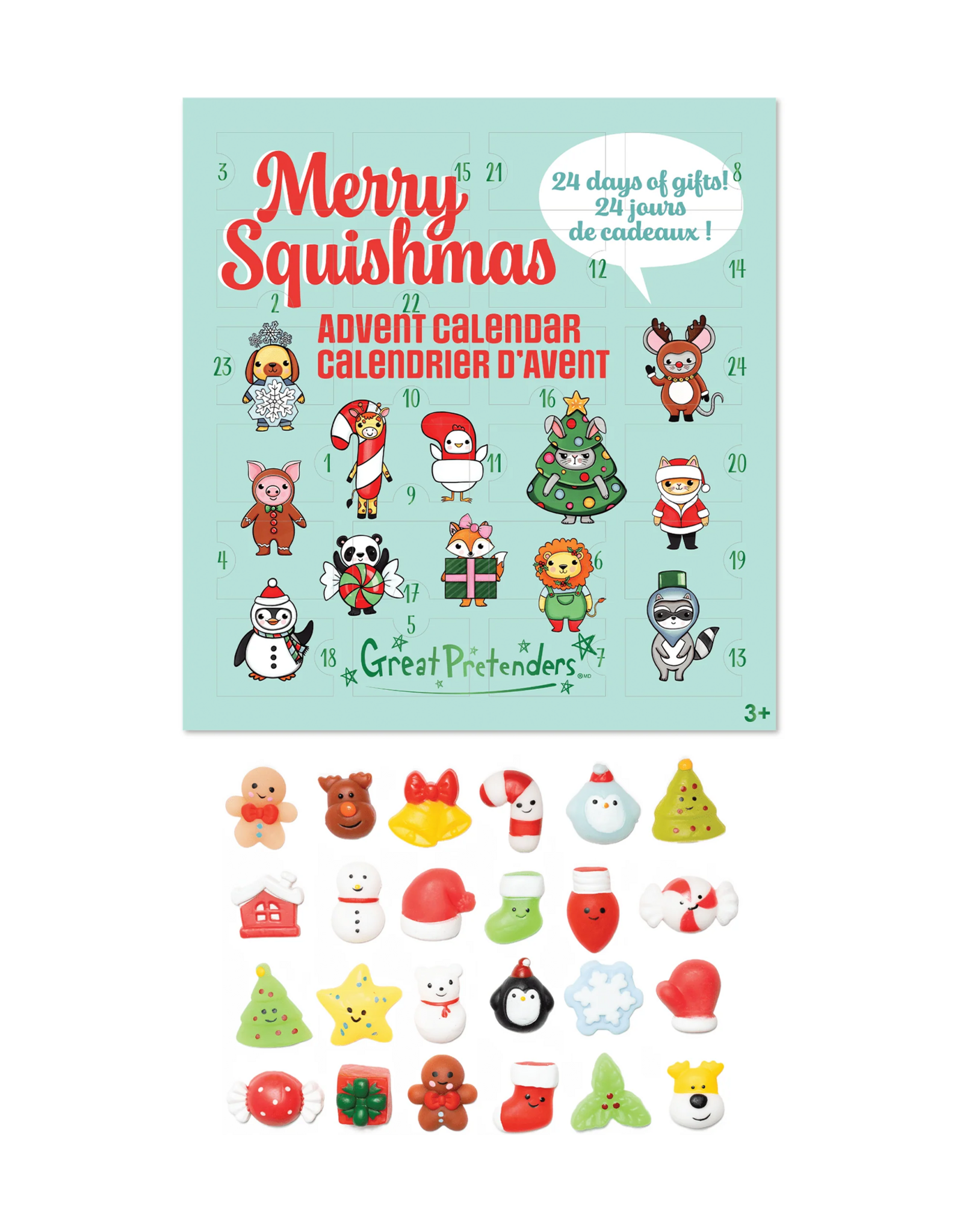 GreatPretenders 83708 Merry Squishmas Advent Calendar