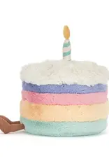 Jellycat Amuseables Rainbow Birthday Cake