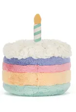 Jellycat Amuseables Rainbow Birthday Cake