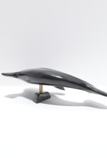 - Soapstone Carving Baluga whale