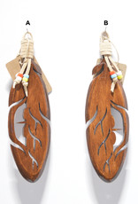 Clint Williams - Wood Carved Feather S
