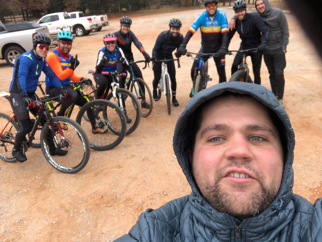 Bike Lab Team Winter Ride at Draper with Newbies on Cyclocross Bikes