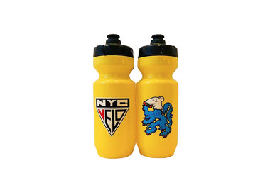 Ostroy (Poseur) NYC Velo Rat Lion Yellow Water Bottle