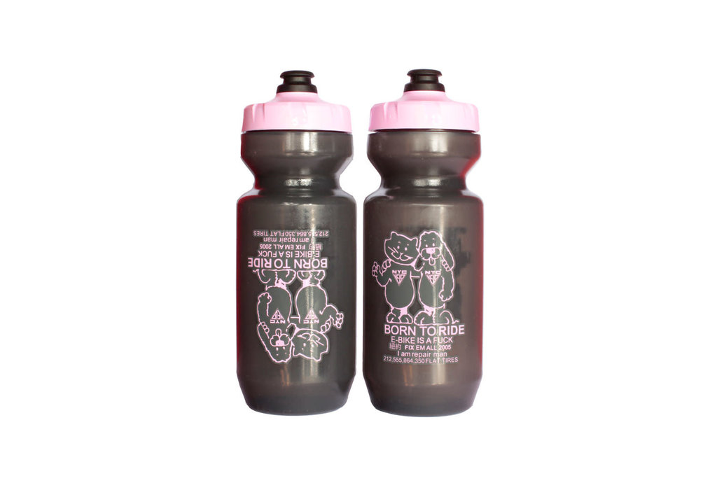 NYC Velo BORN TO RIDE Purist Water Bottle