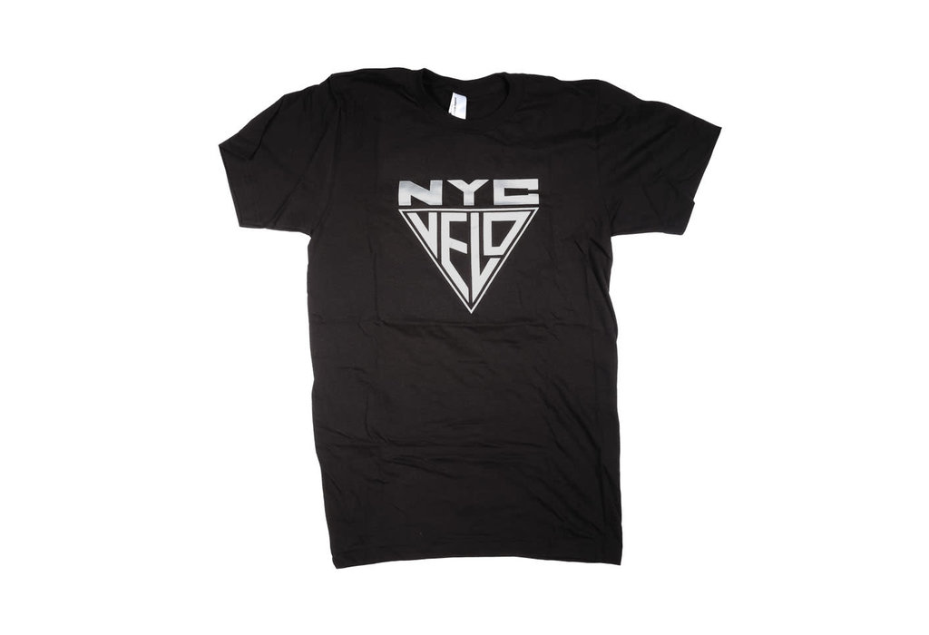 NYC Velo NYC Velo Silver  Logo T Shirt