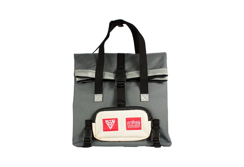 Manhattan Portage/NYC Velo Deli Bag Gray/Ivory Cordura