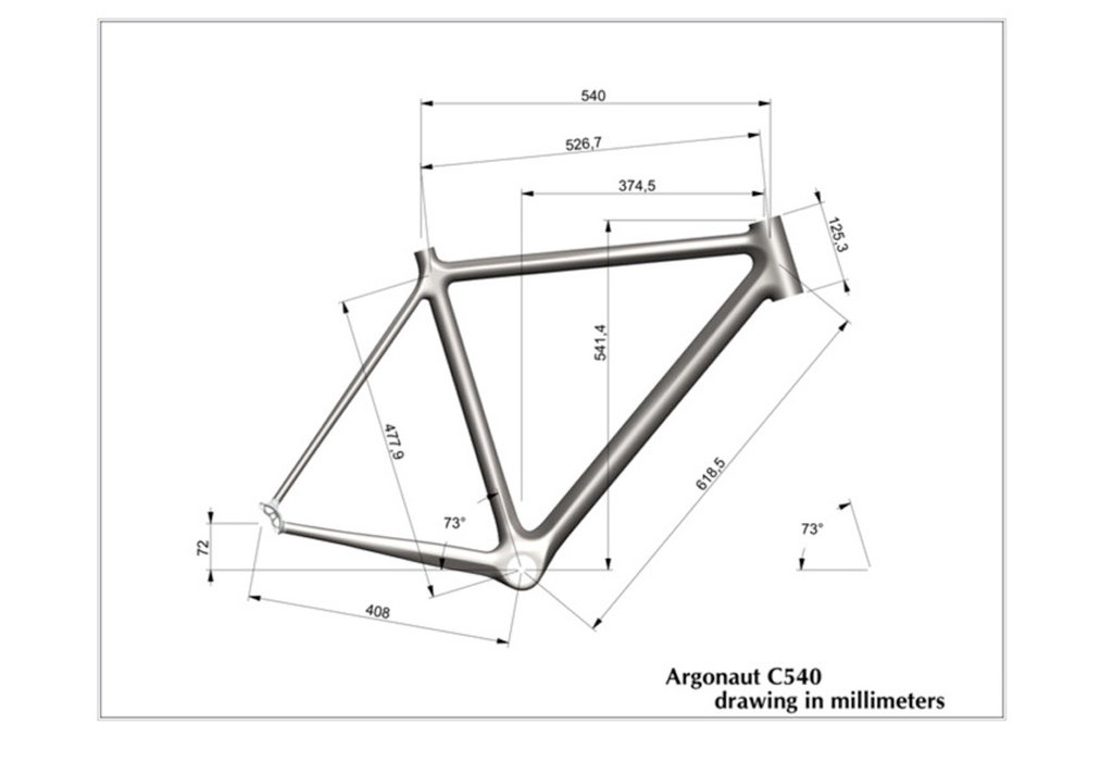 **SALE** Argonaut Road Bike SRAM Force eTap - 54cm