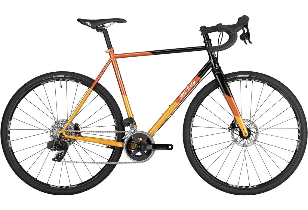 All-City Cosmic Stallion Rival AXS Wide, Black/Brick/Bronze, 55cm