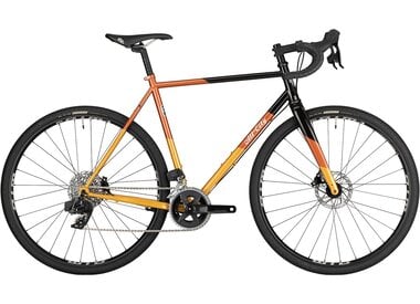 All-City Cosmic Stallion Rival AXS Wide, Black/Brick/Bronze, 55cm