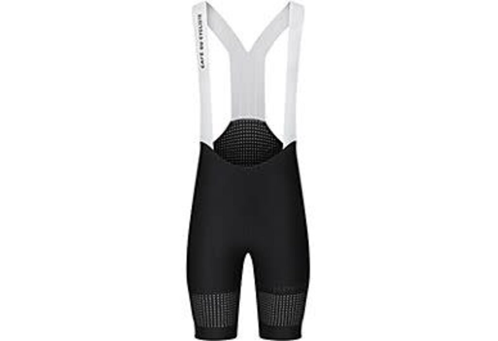 Black Cecile thermal bib shorts, Café Du Cycliste