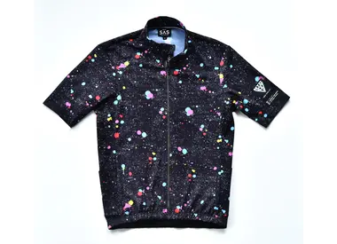 Search and State X NYC Velo Galaxy Black SS Jersey