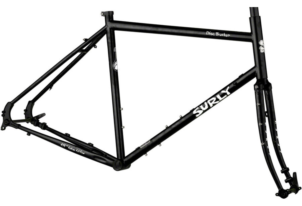 ** SALE ** Surly Disc Trucker Frameset - 26", Hi-Viz Black, 54cm